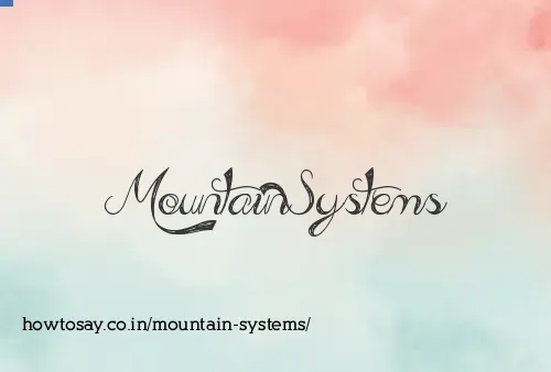 Mountain Systems