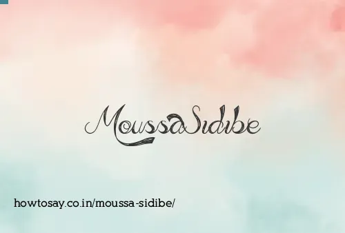 Moussa Sidibe