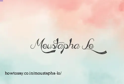Moustapha Lo