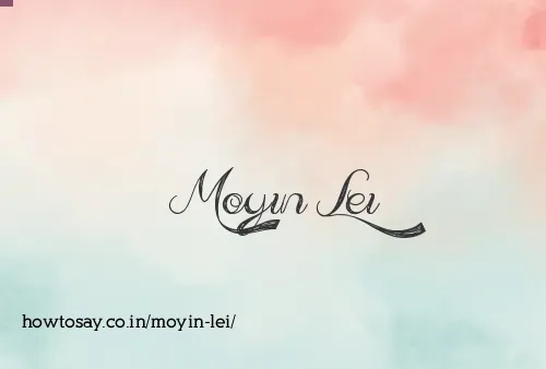 Moyin Lei