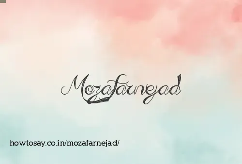 Mozafarnejad