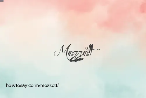 Mozzott