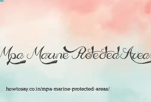 Mpa Marine Protected Areas