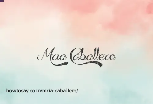 Mria Caballero