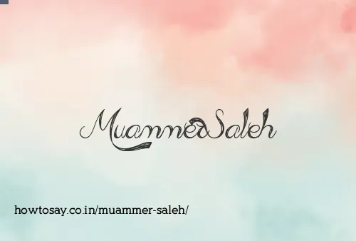 Muammer Saleh