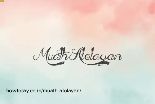Muath Alolayan