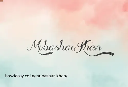 Mubashar Khan