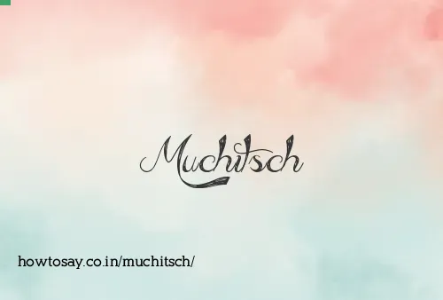Muchitsch