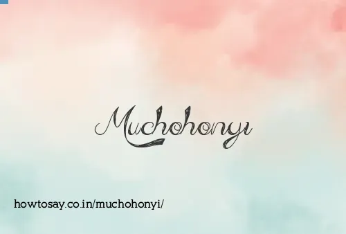 Muchohonyi