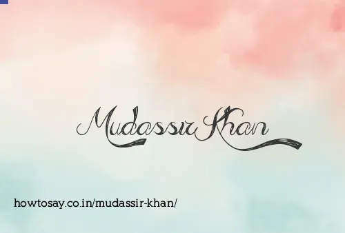Mudassir Khan