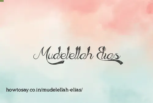 Mudelellah Elias