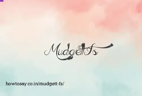 Mudgett Fs