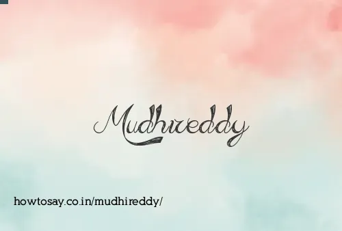 Mudhireddy