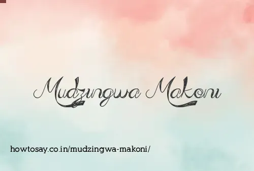 Mudzingwa Makoni