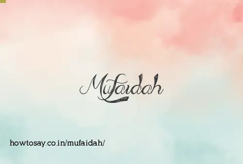 Mufaidah
