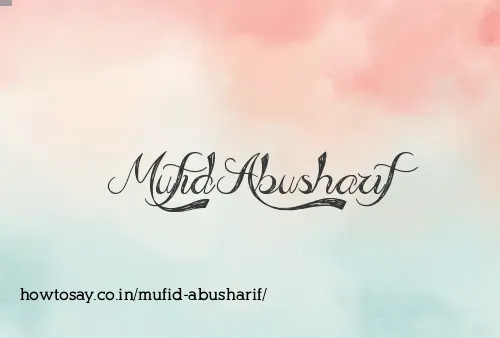 Mufid Abusharif