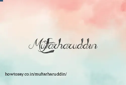 Muftarharuddin