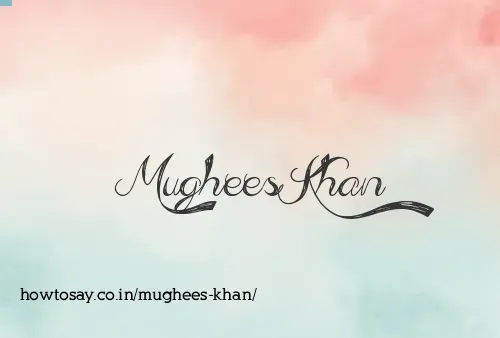 Mughees Khan