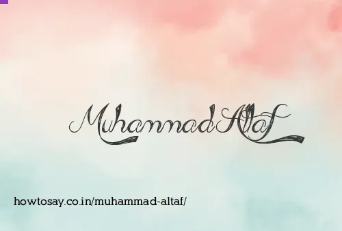 Muhammad Altaf