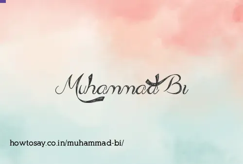Muhammad Bi