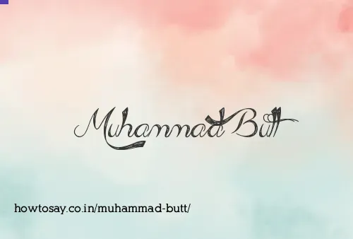 Muhammad Butt