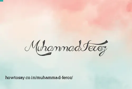 Muhammad Feroz