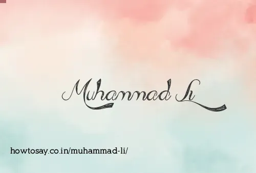 Muhammad Li