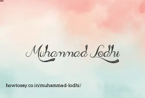 Muhammad Lodhi