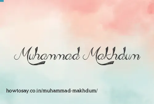 Muhammad Makhdum