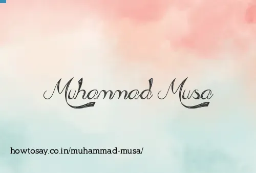 Muhammad Musa