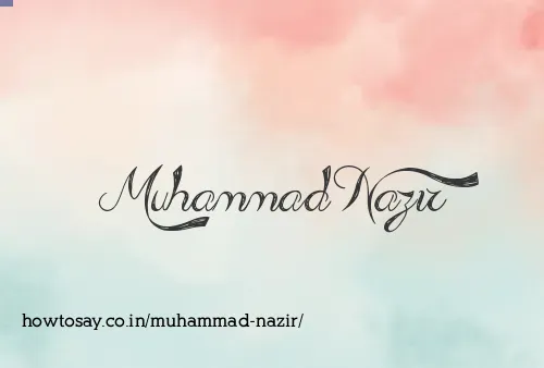 Muhammad Nazir