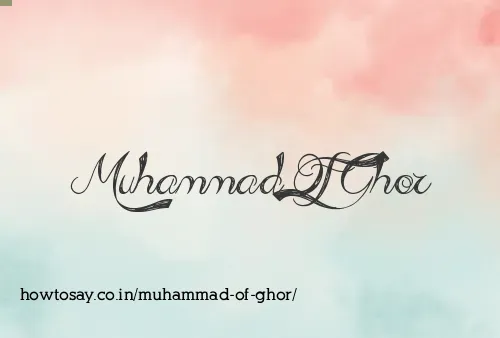 Muhammad Of Ghor