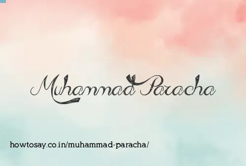 Muhammad Paracha