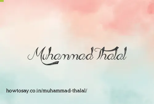 Muhammad Thalal