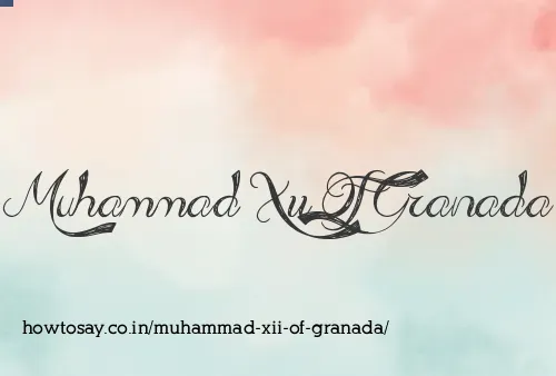 Muhammad Xii Of Granada