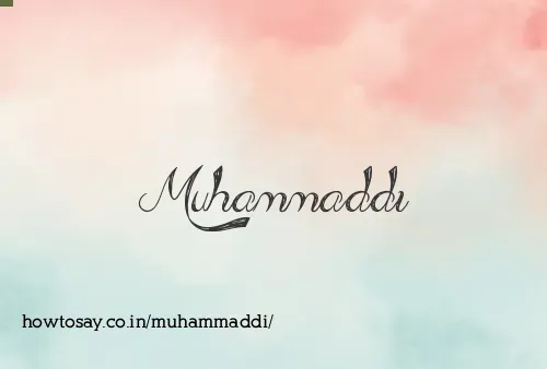 Muhammaddi