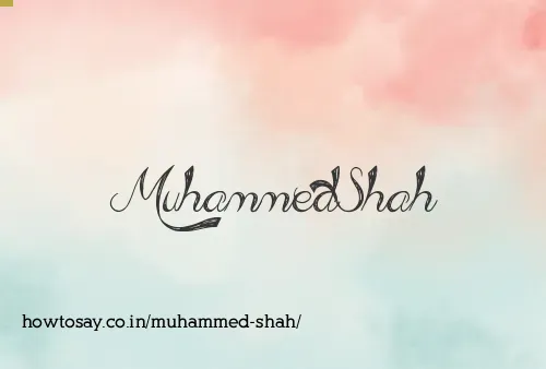Muhammed Shah