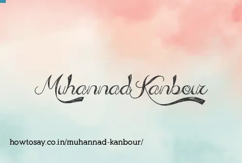Muhannad Kanbour