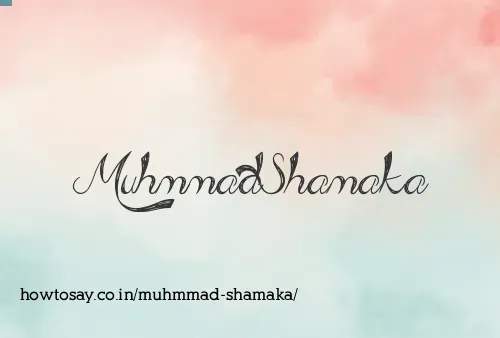 Muhmmad Shamaka