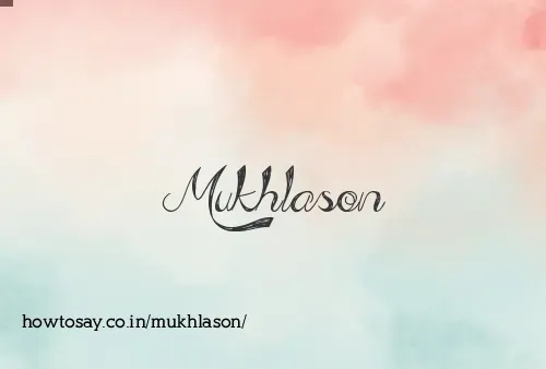 Mukhlason