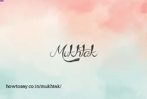 Mukhtak
