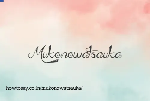 Mukonowatsauka