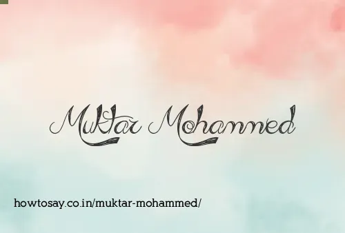 Muktar Mohammed