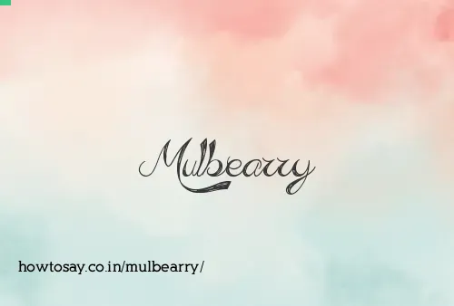 Mulbearry