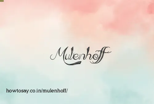 Mulenhoff