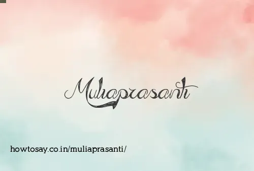 Muliaprasanti