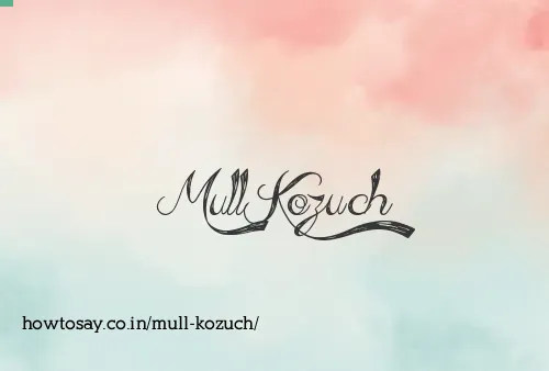 Mull Kozuch