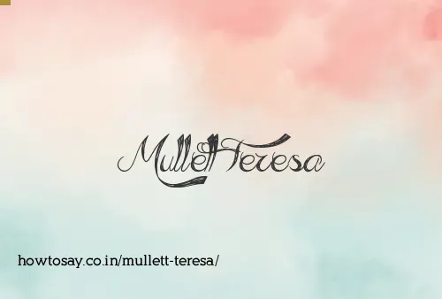 Mullett Teresa