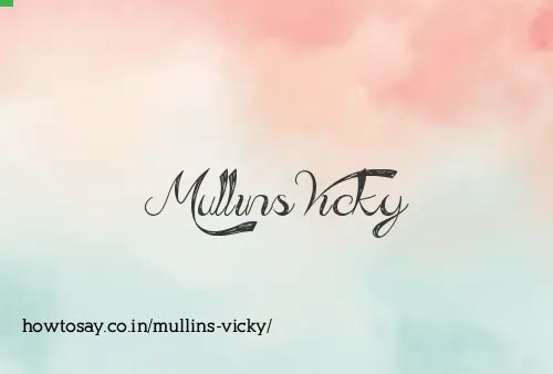 Mullins Vicky