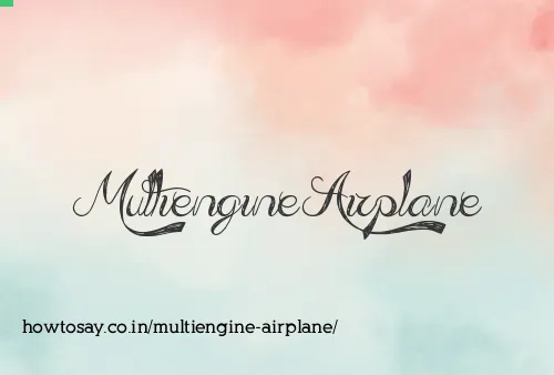 Multiengine Airplane